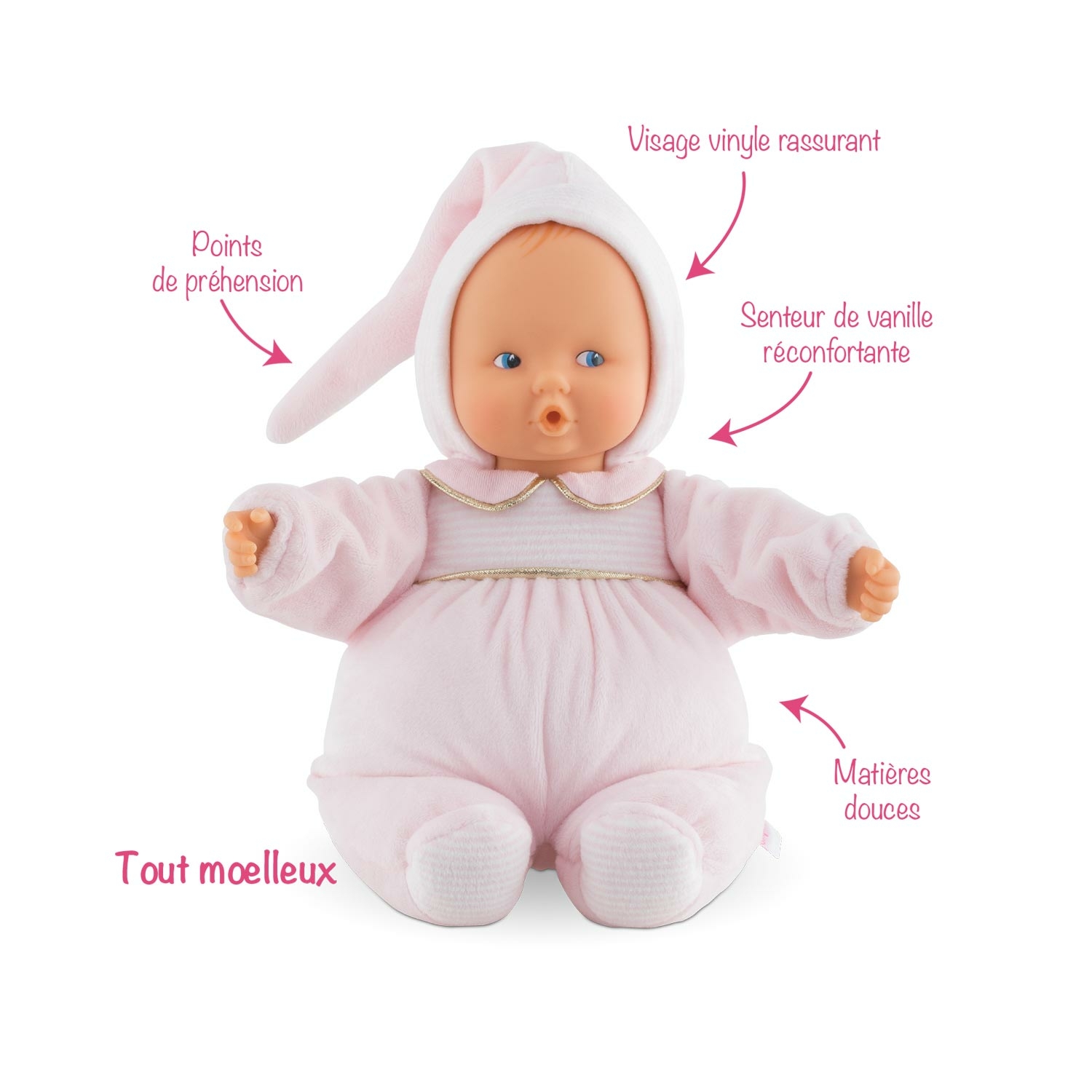 Doudou poupee corolle best sale